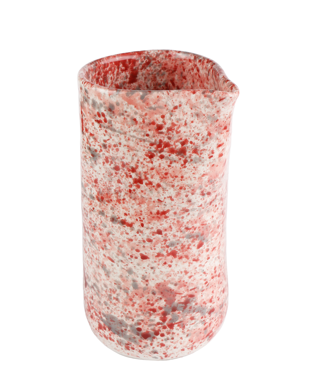 Hibiscus splatter jug