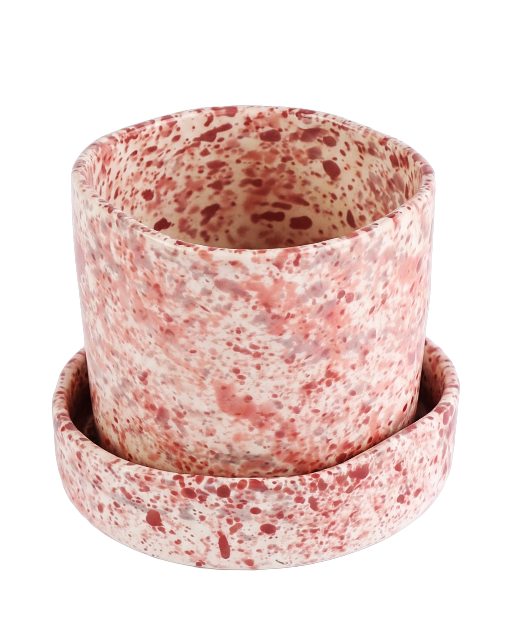 Hibiscus splatter planter