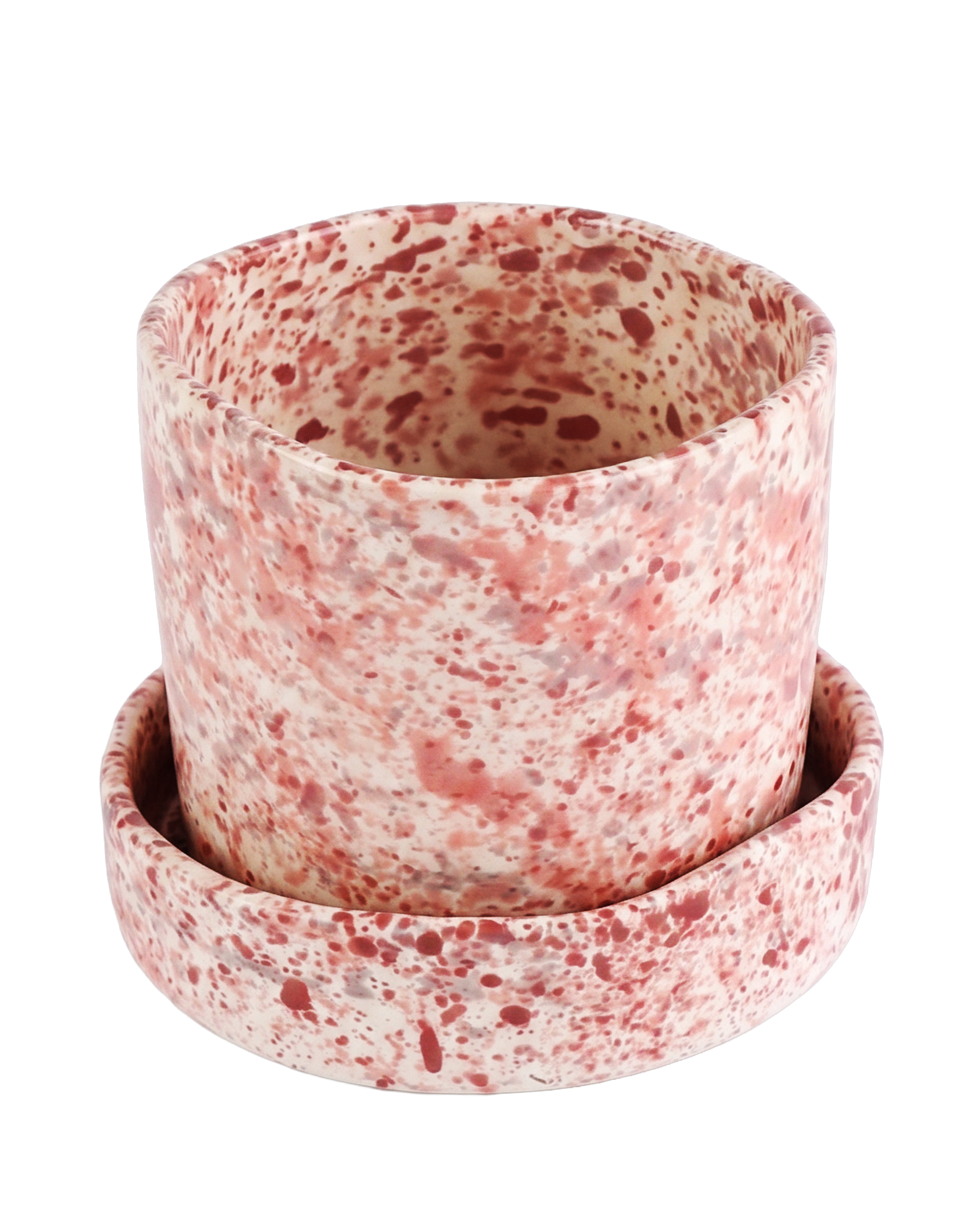 Hibiscus splatter planter