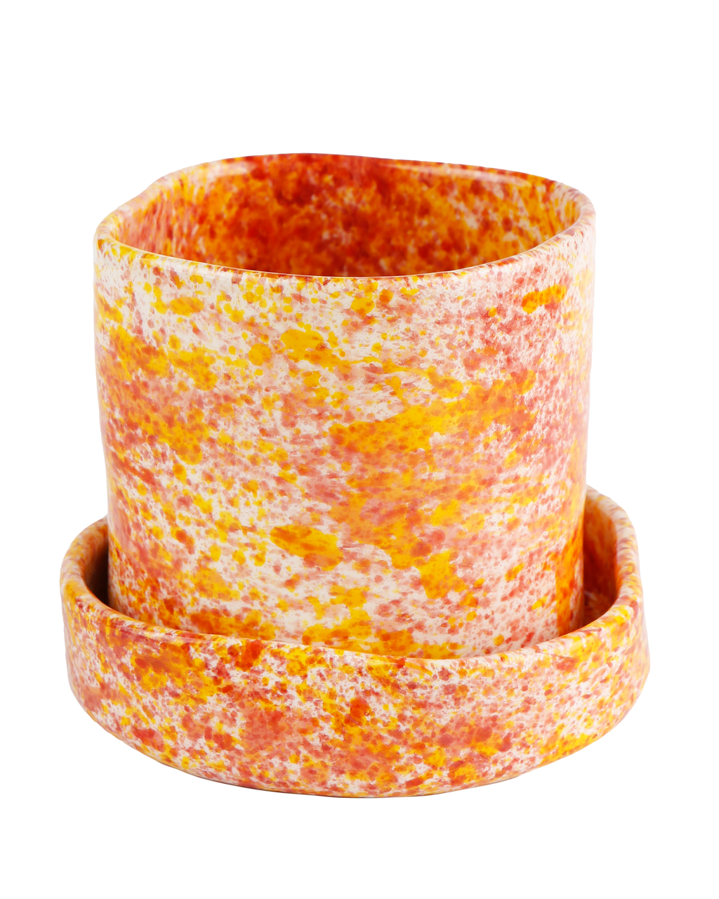 Chamomile splatter planter