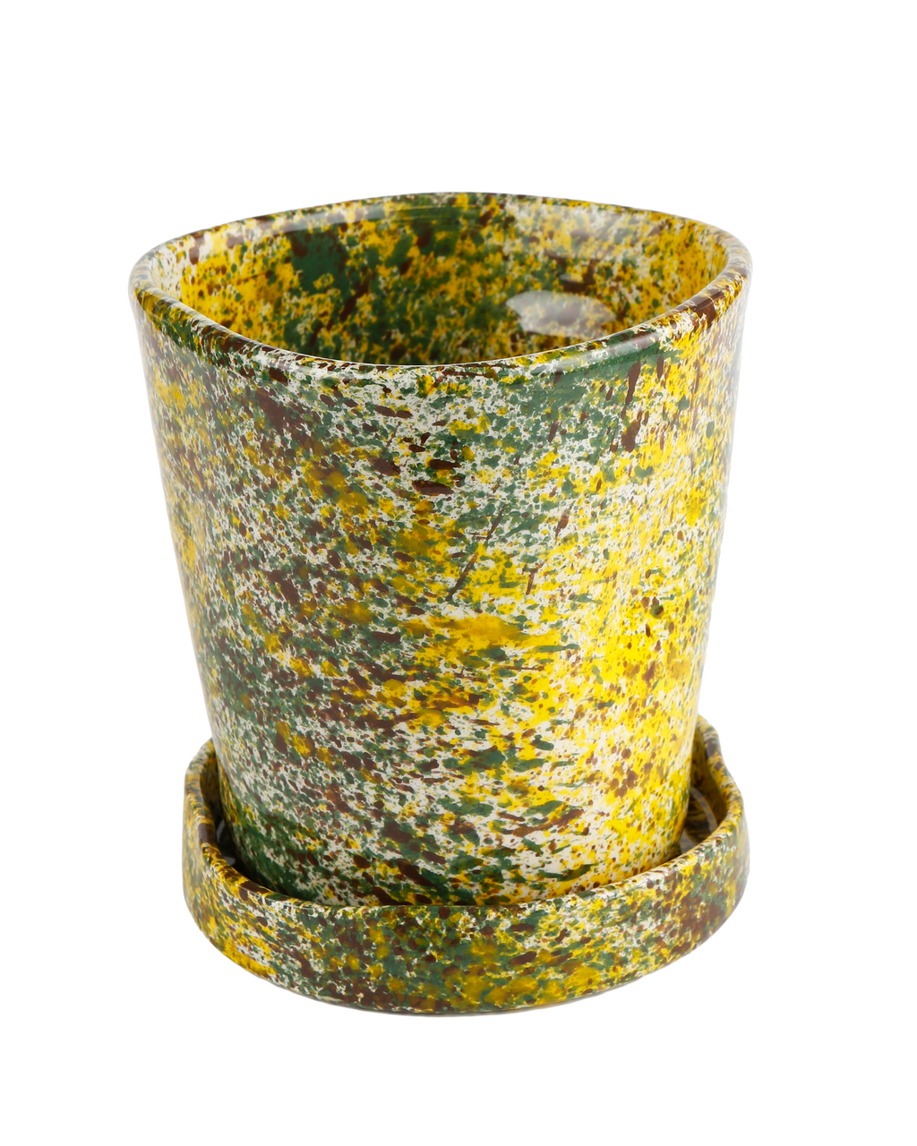 Yellow forest planter