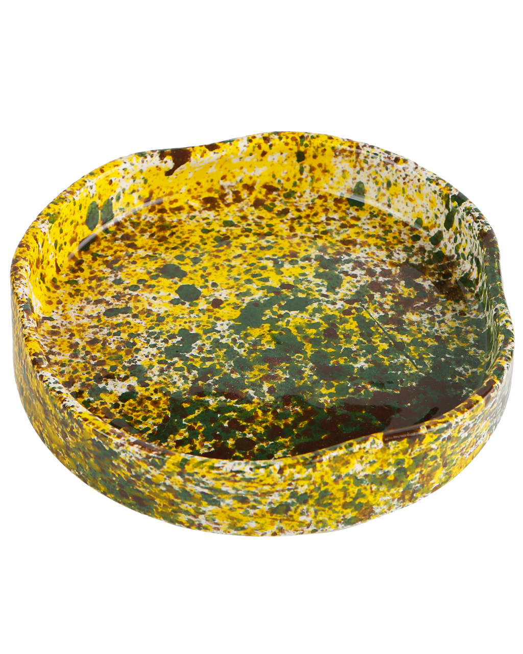 Yellow forest splatter trinket