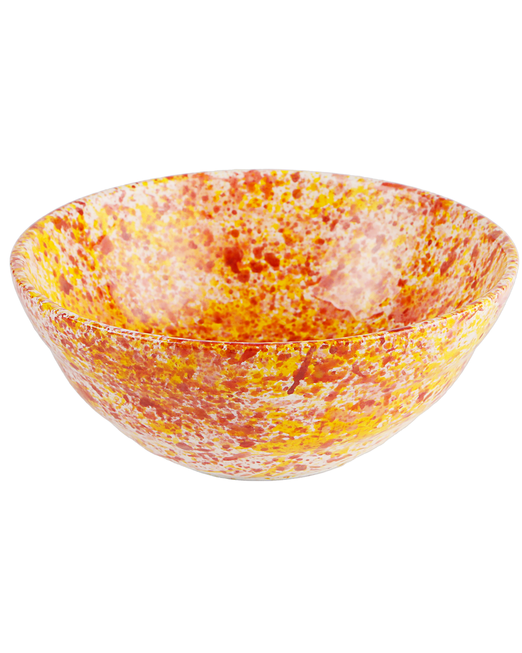 Chamomile splatter bowl