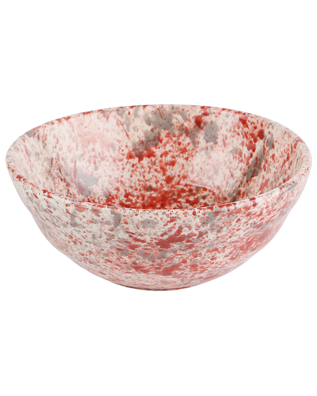 Hibiscus splatter bowl