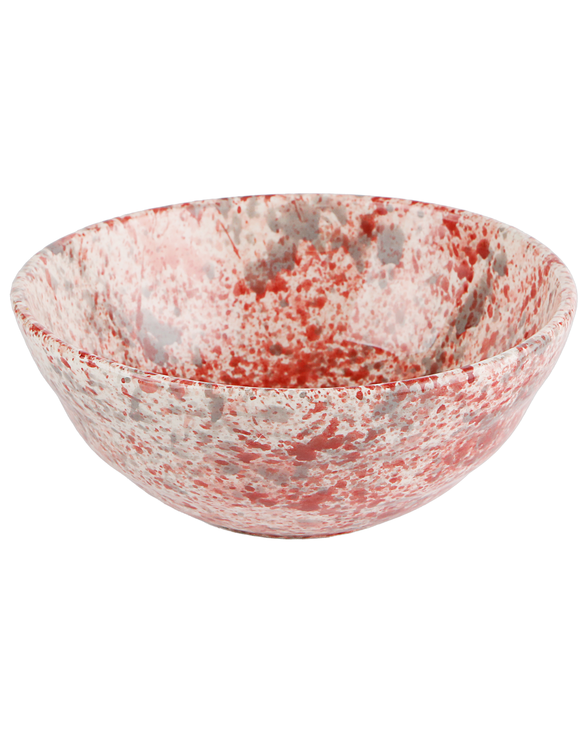 Hibiscus splatter bowl