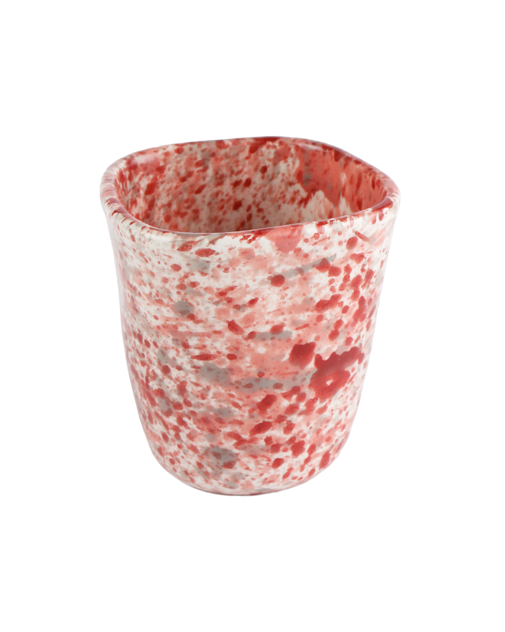 Hibicus splatter espresso cup