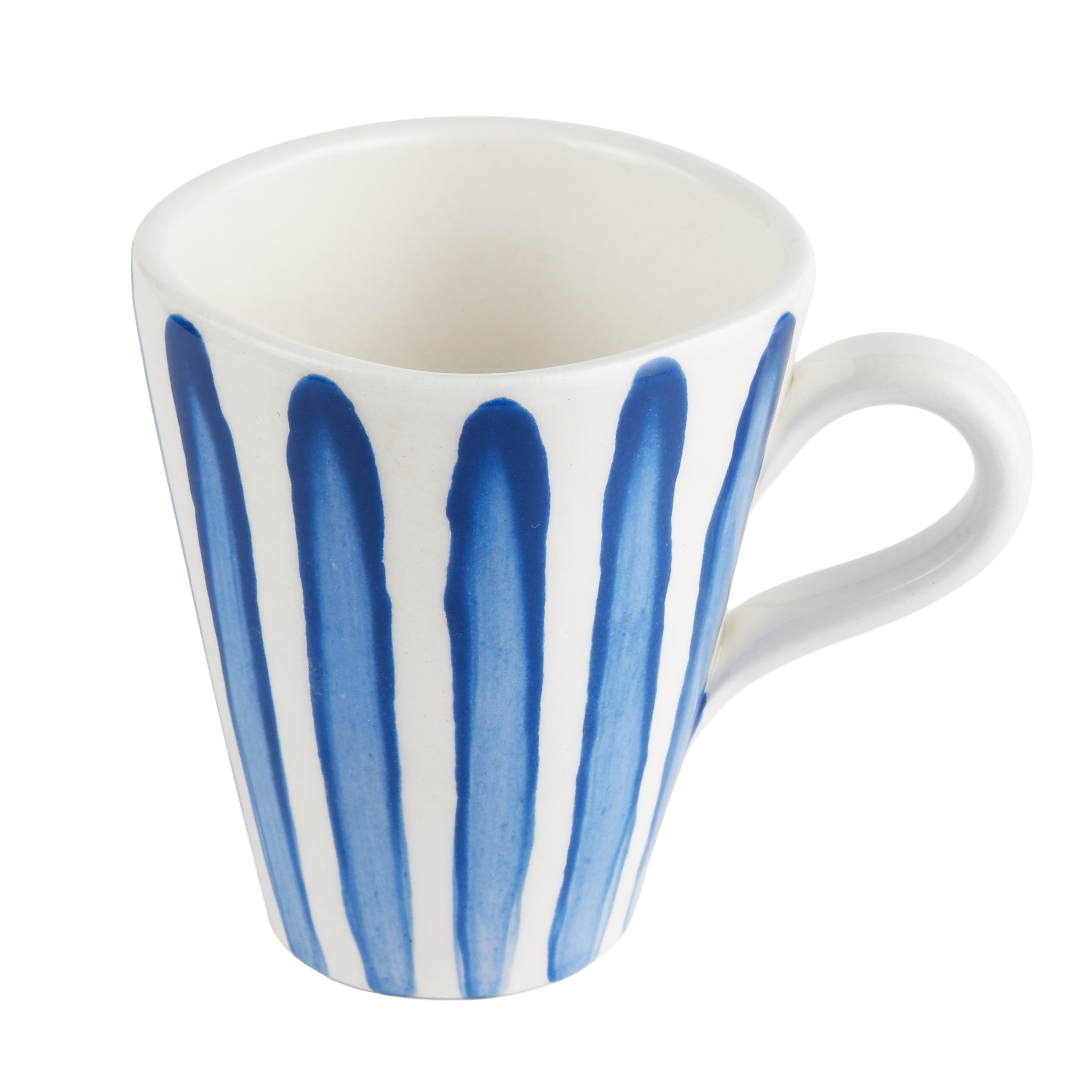 Aegean stripes coffee cup