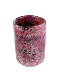 Black rose splatter tumbler