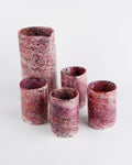 Black Rose splatter jug & tumblers set