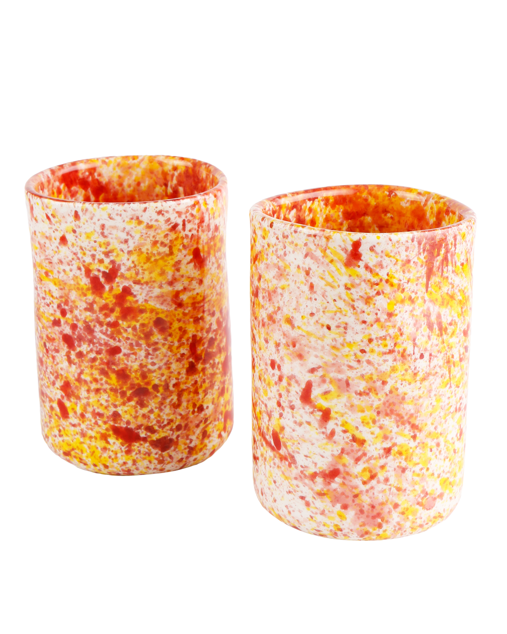 Chamomile splatter tumbler