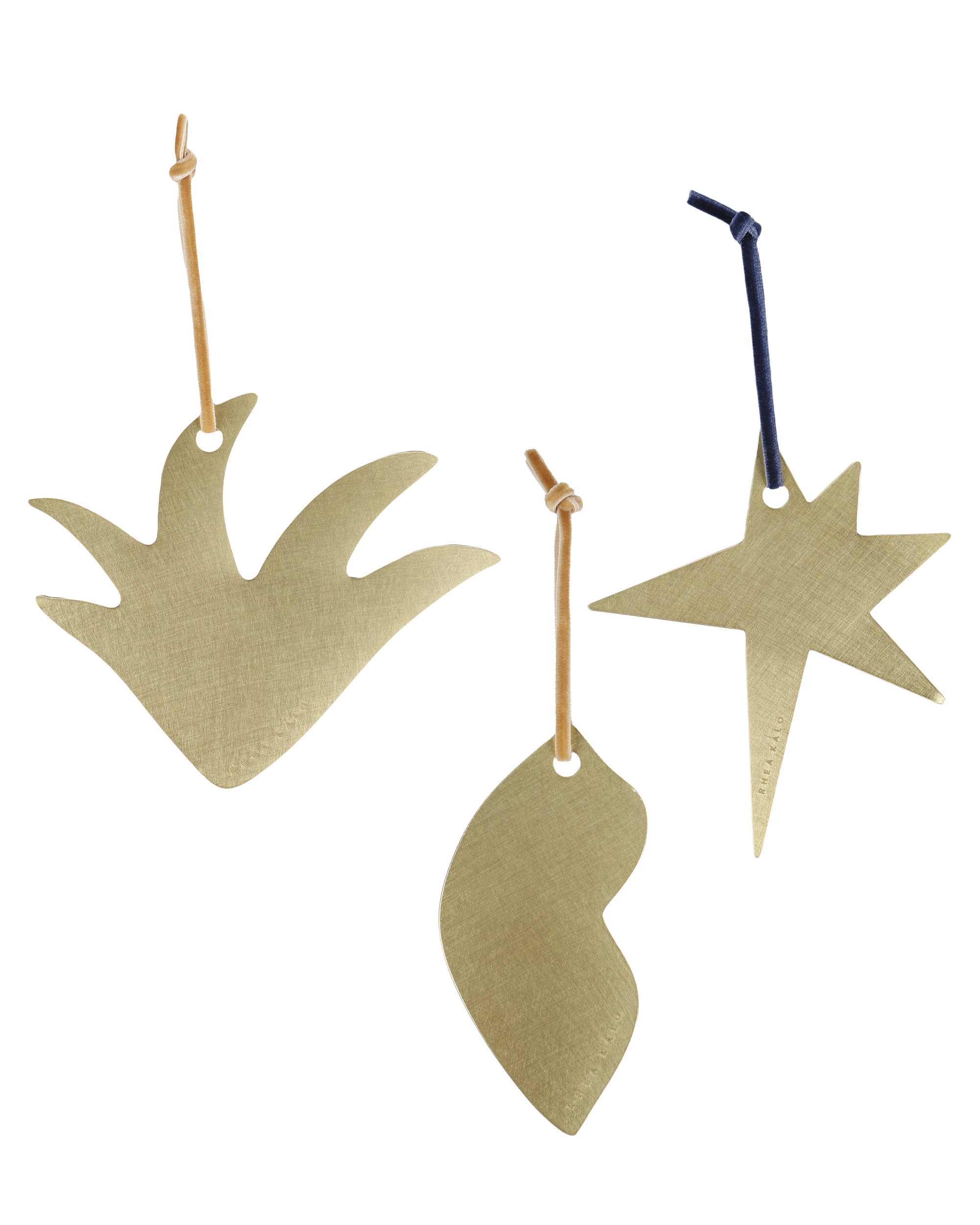 BRONZE ORNAMENT SET