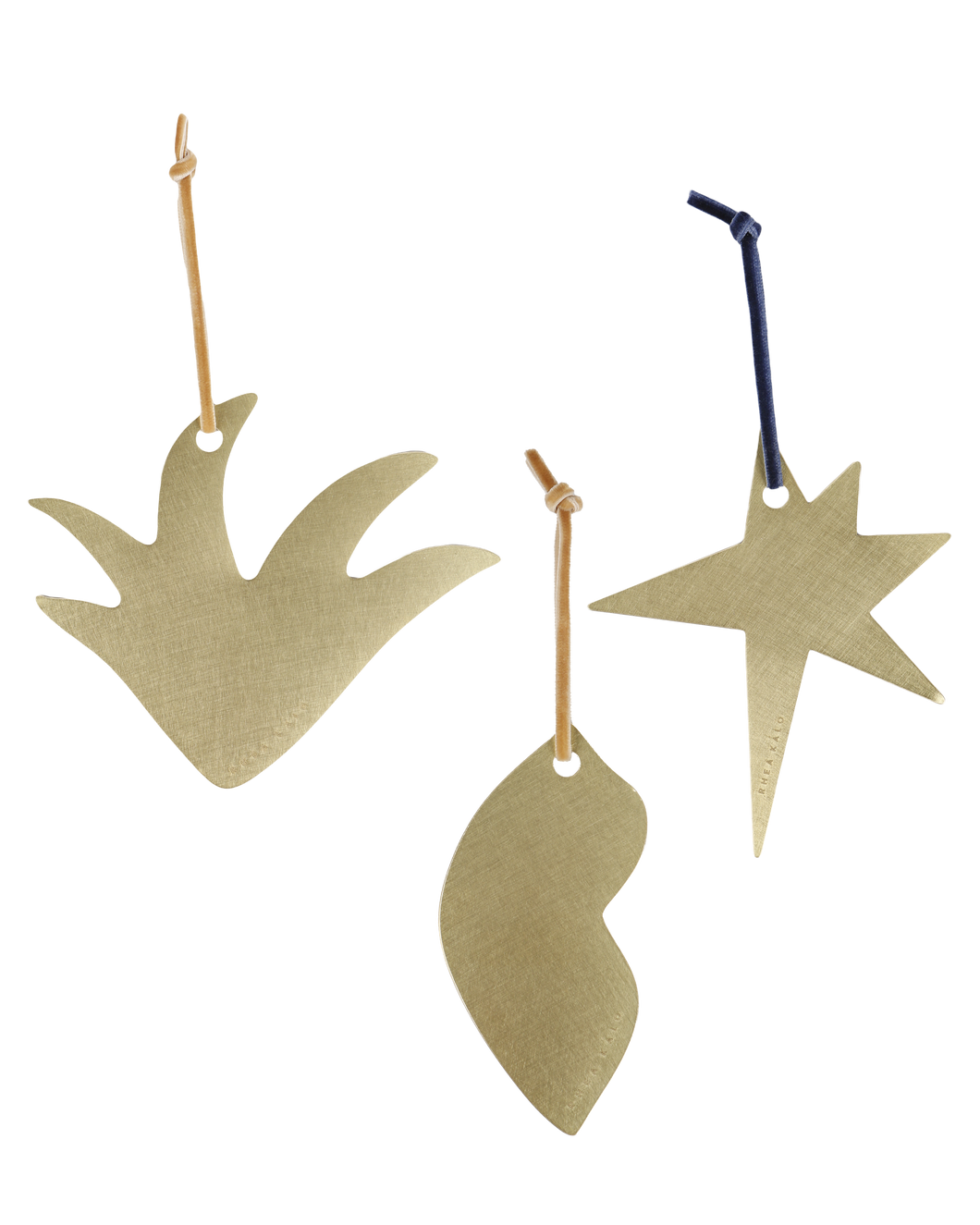 BRONZE ORNAMENT SET