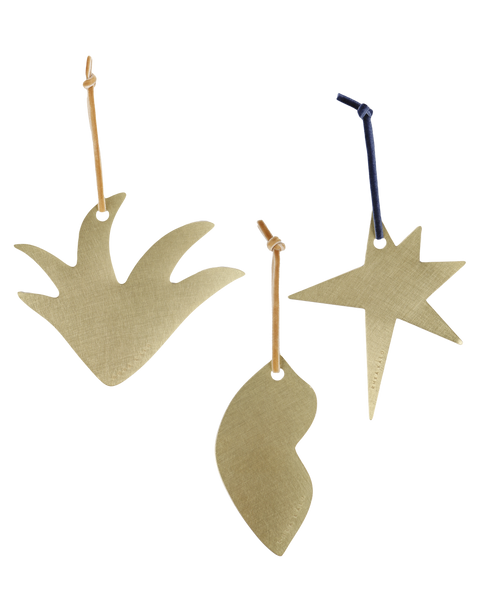 BRONZE ORNAMENT SET