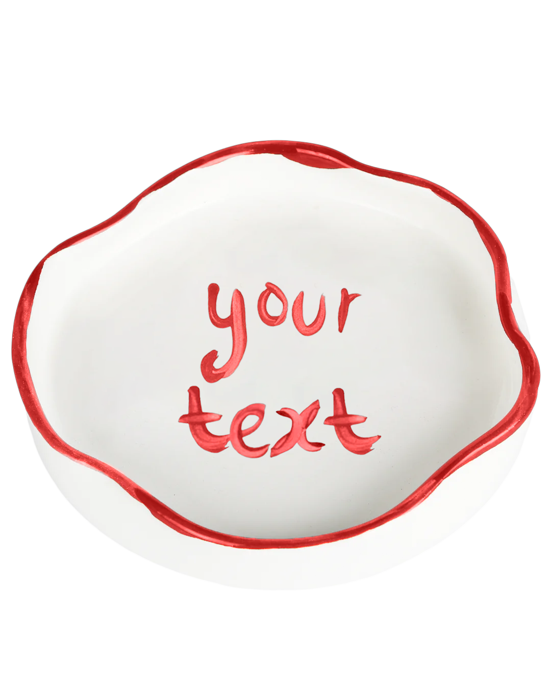 BESPOKE ASHTRAY IN RED