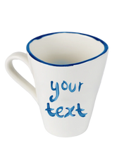 Load image into Gallery viewer, BESPOKE COFFEE MUG IN BLUE
