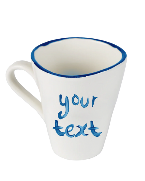 BESPOKE COFFEE MUG IN BLUE