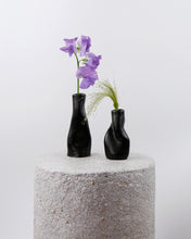 Load image into Gallery viewer, Tall bronze squashed stem vase
