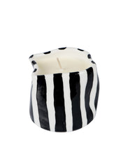Load image into Gallery viewer, B&amp;W STRIPES CANDLE
