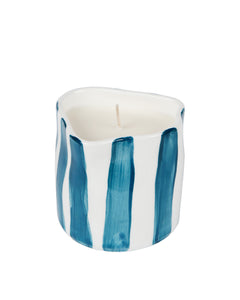 PETROL STRIPES CANDLE