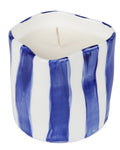 Aegean stripes candle