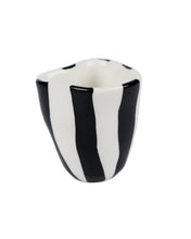 Load image into Gallery viewer, B&amp;W STRIPES CUP
