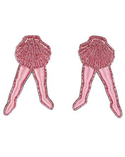 Load image into Gallery viewer, PINK SHELL LEG EARRINGS
